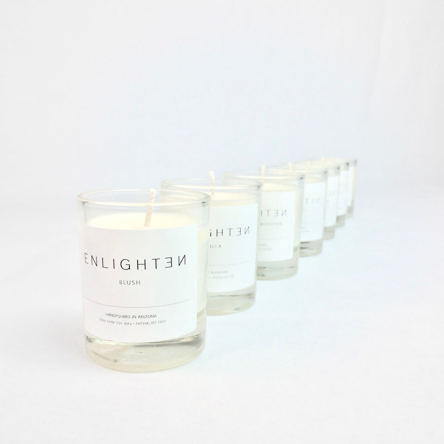 Soy Wax Candle - 3OZ Glass Tumbler