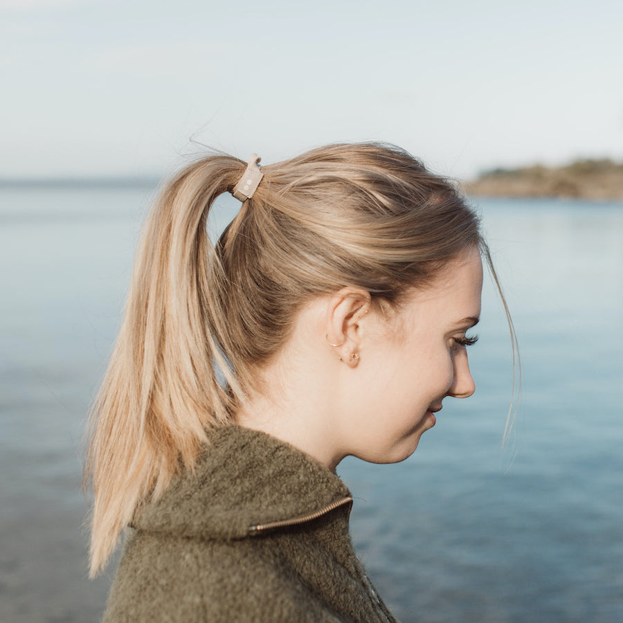 ORGANIC HAIR TIES - Blond