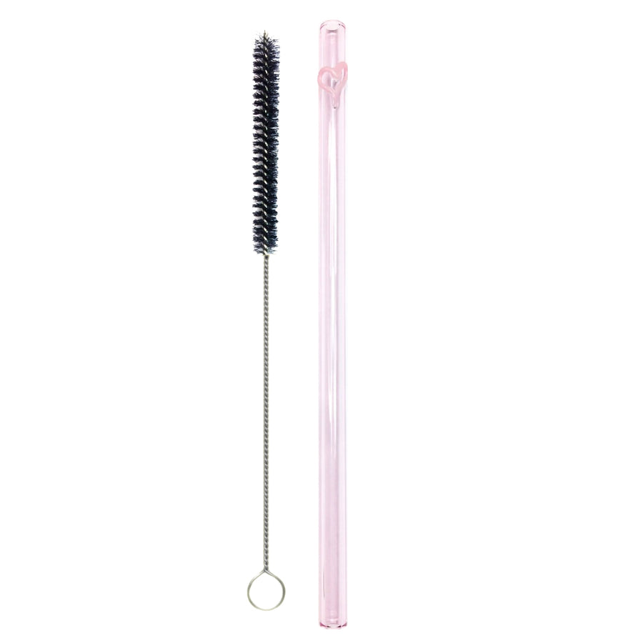 Lovely Glass Straw - PINK