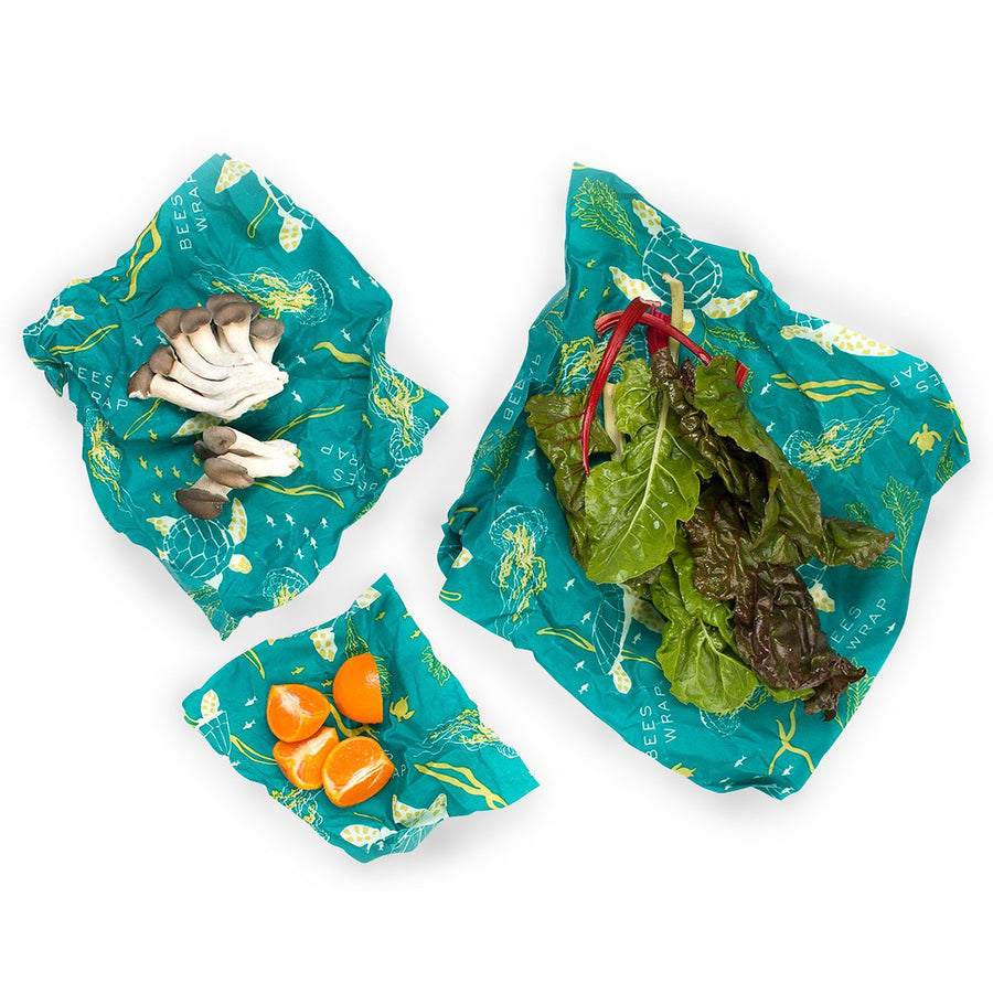 BEESWAX WRAP - ASSORTED SET OF 3 SIZES (S, M, L)